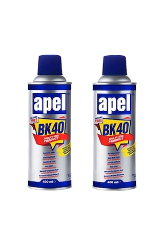 Apel Bk40 Çok Amaçlı Aerosol 400 Ml X 2 Adet Apel Bk40 Çok Amaçlı Aerosol 400 Ml X 2 Adet