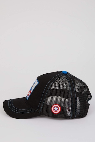 DeFacto Erkek Çocuk Marvel Avengers Etiket Baskılı Pamuklu Cap Şapka D9790A825SMBK27