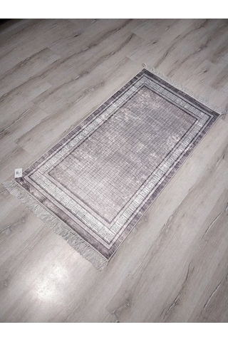 Yamalı Home Style Vizon Deri Taban Nv9728-80X150 Vizon