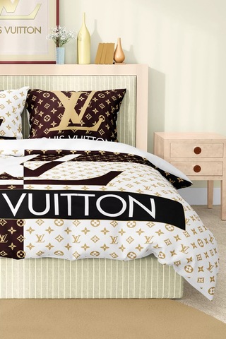 Marka Nevresim Takımı Çift Kişilik Pamuklu Saten Kumaş 6 Parça 3d Dijital Baskı Duvet Cover Set Model No:69 Renkli