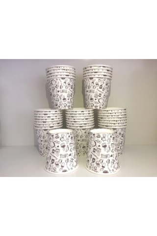 Karton Bardak 3000 Adet 7 Oz Bardak 7 Oz Karton