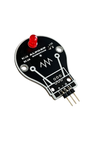 Arduino Projeleri 5mm Kırmızı Led Modülü