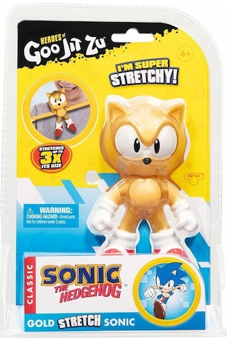 Goojitsu Gjn04000 Gold Sonic The Hedgehog