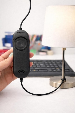 Şahnet Dimmer Arapuar Anahtarı - Işık Ayarlı Anahtar Siyah