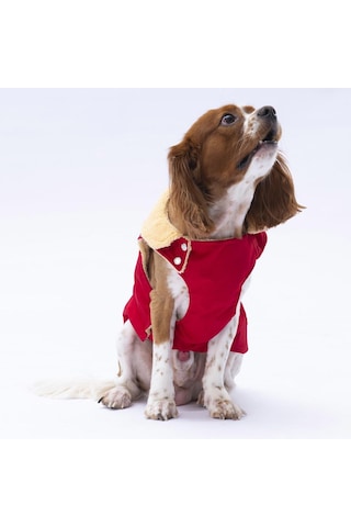 Kırmızı Yukon Yelek Köpek Yeleği Köpek Kıyafeti Köpek Yağmurluk