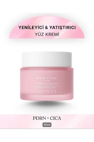 Botavee Pdrn, Cica Hassas Ciltler İçin Onarıcı, Canlandırıcı Ve Nemlendirici Yüz Kremi - 50 Ml