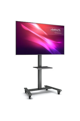 Cletech Raflı Modüler LCD Tv / Monitör Sehpası 43” – 75”
