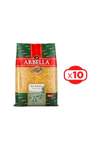 Arbella Tel Şehriye 500 Gr X 10 Adet
