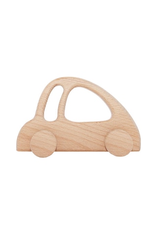 Cwwtoys Minik Tostos Boyasız Ahşap Oyuncak, Masif Kayın, 18 Ay+