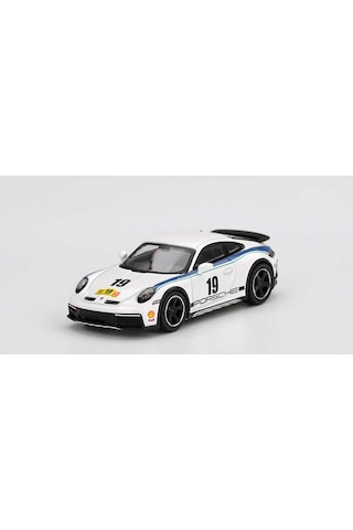 Mini Gt 1/64 Porsche 911 Dakar Rally 1974 Mgt01009 Blister Paket Beyaz