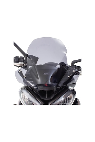 GP Kompozit Triumph Street Triple 2017-2024 Uyumlu Ön Cam Füme 44 cm