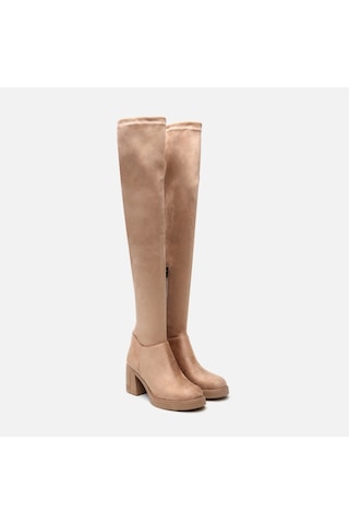 Hotiç Vizon Kadın Çizme 01cıh295480a450 Vizon-taupe Vizon