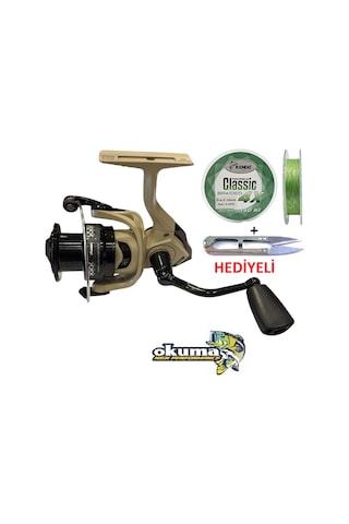 Okuma Outrax Or-1000sga 1+1bb İp Misina Sarılı Olta Makinesi