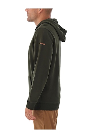 Columbia Csc Linear Drifts Erkek Kapüşonlu Sweatshirt-7524 Koyu Yeşil