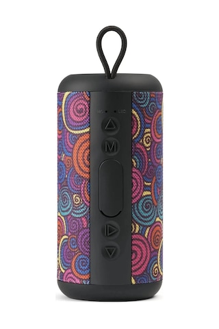 Cellularline Music Sound Vertical Daire Desenli Bluetooth Hoparlör