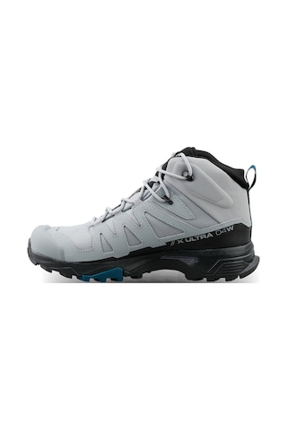 Salomon X Ultra 4 Mid Gtx Su Geçirmez Outdoor Bot Açık Gri / Siyah