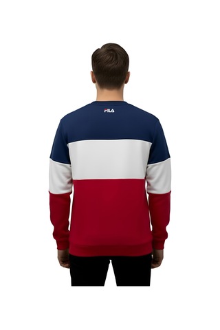 Mavi Fila Erkek Bisiklet Yaka Sweatshirt Straight 681255 Mavi