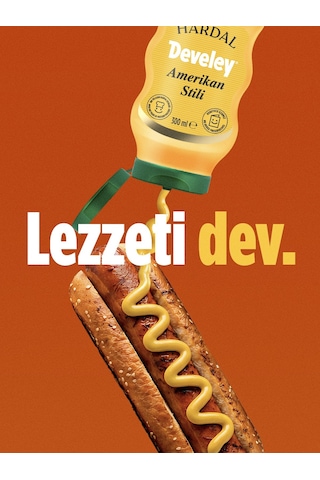 Develey Amerikan Stili Hardal 300ml X 1 Adet