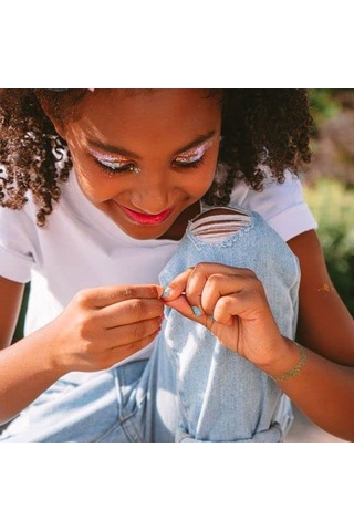 Lukky Soyulabilir Oje Işıltılı Metalik Altın