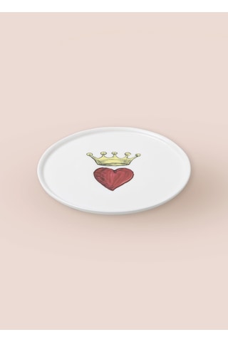 The Mia Luv Pasta Tabağı 6lı Set 19 Cm Çok Renkli