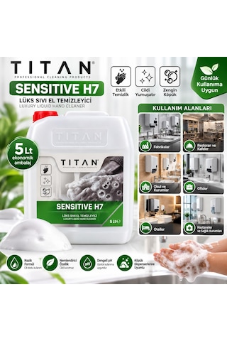 Titan Sensitive Lüks Sıvı El Sabunu 5 Kğ