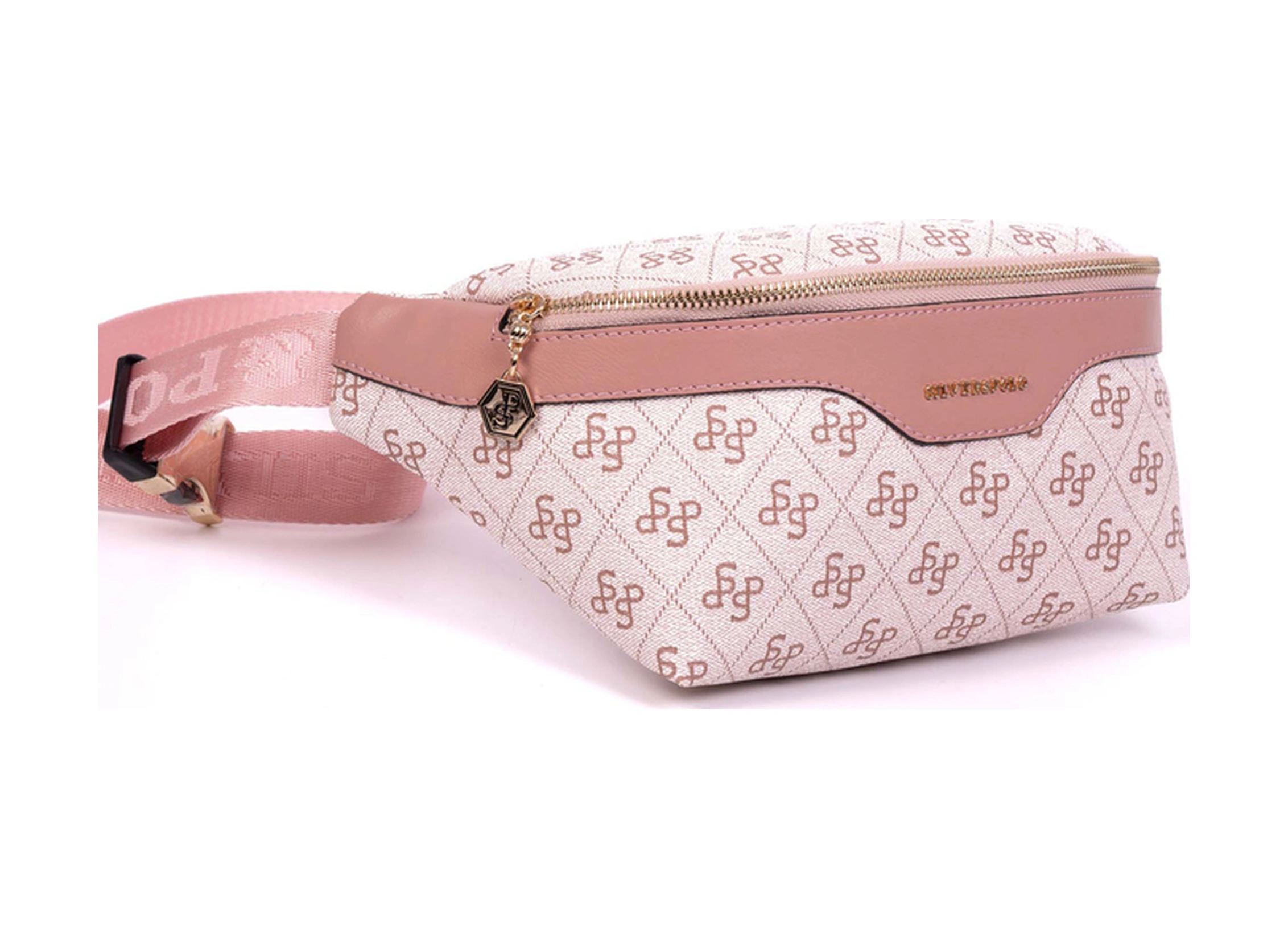 Silver Polo Kadın Bel Çanta 1192 Pembe