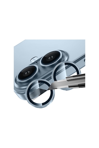 Apple Uyumlu iPhone 17 Zore Mikro Kamera Lens Koruyucu Siyah