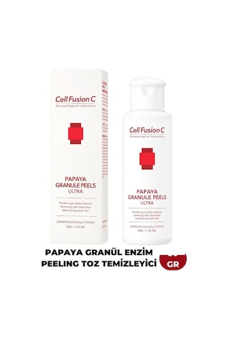 Cell Fusion C Papaya Granül Enzim Peeling Toz Temizleyici 50 G