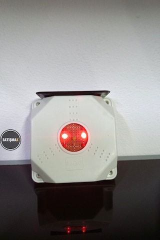 Caydırıcı Ev Ve Araç Güvenlik Yanıp Sönen Alarm Led Işık Kırmızı