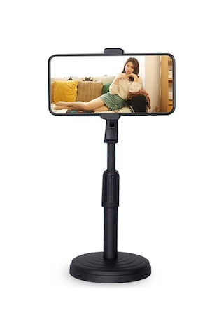 Singree 360 Dönebilen Ayarlanabilir Telefon Tutucu - Geniş Tabanlı, Çizilmeye Karşı Koruyucu