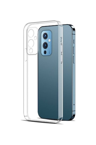 One Plus 9 İle Uyumlu Kılıf Şeffaf Kamera Korumalı Esnek Silikon Telefon Kılıfı Kapak