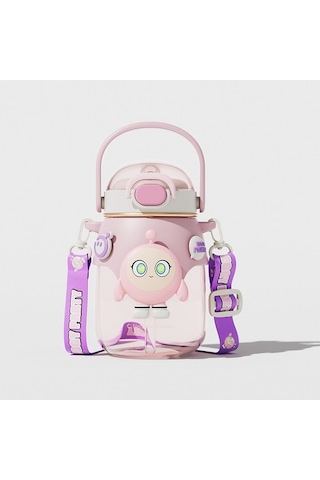 Kızlar Için Yüksek Estetik Değeri Olan Çocuk Su Bardağı, Yaz Yeni Plastik Bardak Tritan Çift Içecek Uygun Saman Fincan Sıcak820ml X50oz3 Diğer