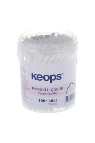 Keops 100lü Pamuklu Kulak Çubuğu