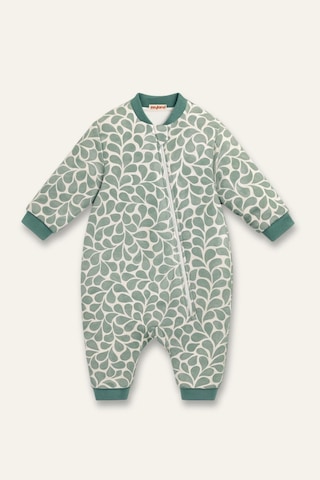 Zeyland Unisex Çocuk Elyaf Dolgulu Uyku Tulumu - Yeşil Yeşil