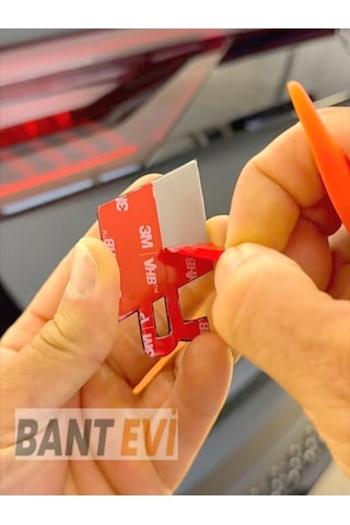 3m Oto Amblem Ve Logo Yapıştırma Bandı Araç Yazı Yapıştırma Çift Taraflı Bant
