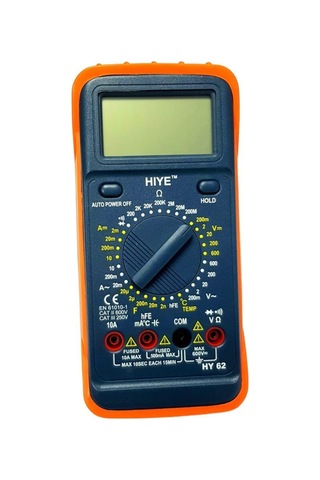 HIYE HY-62 Dijital Multimetre Ölçü Aleti