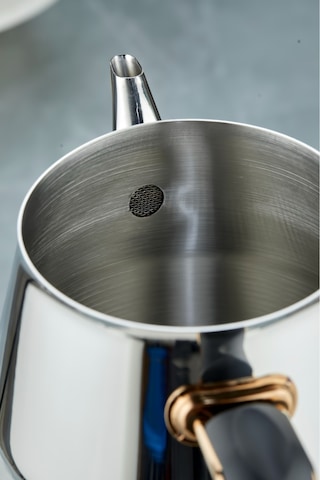 Everest 18/10 Paslanmaz Çelik Jumno Boy Çaydanlık 2 L Demlik 3,25 L Alt Hazne Siyah