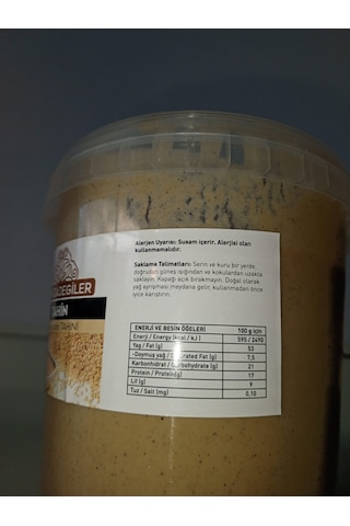 Erenzadegiler Susam Tahini 850 G Doğal, Katkısız, Geleneksel Lezzet