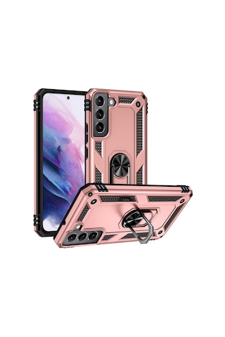 Galaxy S22 Uyumlu Zore Vega Kılıf-rose Gold Rose Gold
