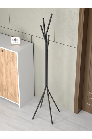Retodesign Metal Papatya Askı Siyah 2076s