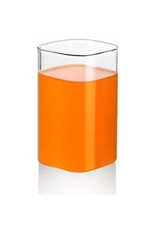 Finehome Trend Kare Borasilikat Meşrubat Bardağı 4 Adet