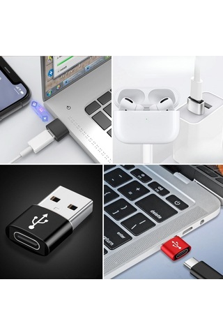 Büro Ev Ofis Personel Telefonu İçin Usb To Type-c Dönüştürücü Adaptör Şarj Data Kablosu