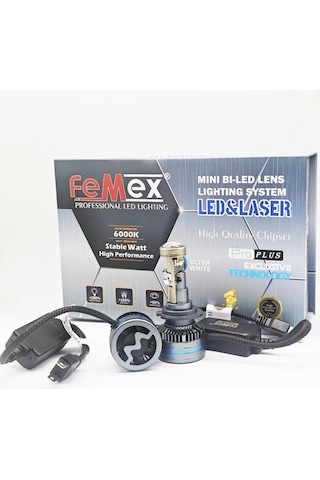 İve Mini Bi-led Femex H7 Pro Plus Excluscsp Lextar Chips 55w