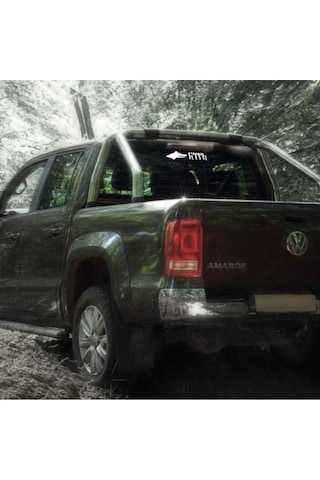 Göktürk Göktürkçe Türk Yazılı Kurt Transfer Sticker Gri