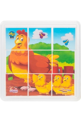 Animal Serisi Puzzle 9 Parça