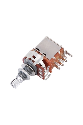 Hfambition Gitar Ve Bas Geliştirici Potansiyometre A500k - 18mm Mil Uzunluğu, Ses Ve Ton Regülatörü, Dayanıklı Metal Yapı