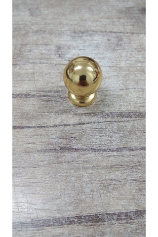 Hırdavatım Özsan Misket Düğme Altın Sarısı (25 Mm)