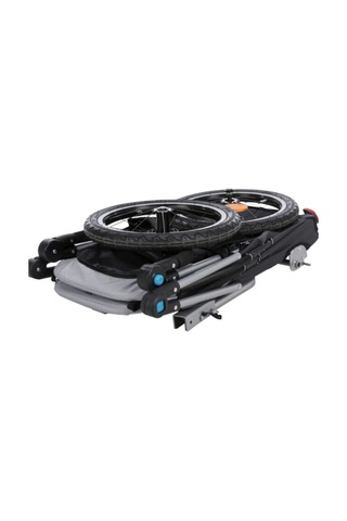 Köpekler İçin Bisiklet Römorku M: 63 95 90\132cm, Gri