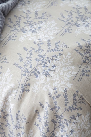 Everyday Yatak Örtülü Nevresim Takımı Çift Kişilik Rowena Mavi