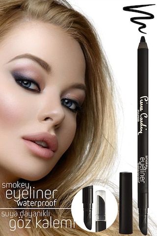 Pierre Cardin Eyeliner Smokey Suya Dayanıklı Siyah Göz Kalemi